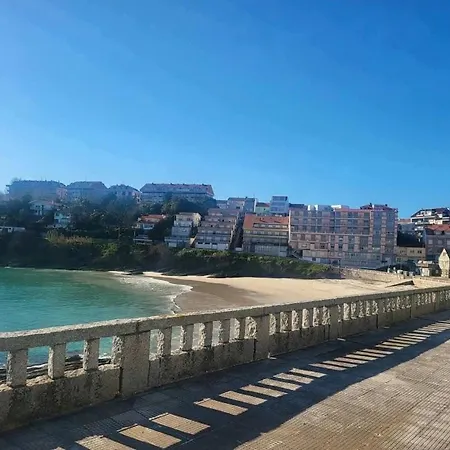 Pequeno En La Playa De Canelinas Apartamento Sanxenxo